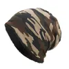 Radfahren Caps Masken Hochwertige Herren Damen Damen Camo Camouflage Beanie Mütze Wollstrick Skater Ski Winter Warm