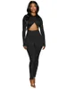 Wholesale bulk long sleeve rompers Womens onesies jumpsuits overalls one piece pants sexy skinny playsuit fashion solid jump suit women clothes klw7264