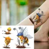 Fasion Temporary Tattoo Waterproof Tattoos Sticker Kids Tattoos Children Animalstatoos Panda Bear Flamingo Fake Bady Art