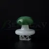 DHL !!! Beracky Mushroom Glass Rökning Spinning Cap 30mmod Färgad Heady Carb Caps För Full Weld Beveled Edge Quartz Banger Nails Water Bongs DAB Oil Rigs