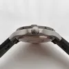 GF Factory Automatic Mechanical Beweging Horloge met 43 * 12.2mm Fijn staal Tweeweg Ratchet Wiel Roterende Horloge Ring Arc Sapphire Crystal Glass