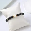 Kralen Strengen Europese en Amerikaanse Mode Zoetwaterparel Armband Hiphop Stijl1480190