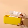 Коробка для ткацений салфетки 1 % салфетки со съемной деревянной крышкой простой держатель вытягивания бумаги для домашнего автомобильного офиса