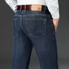 Erkek kot 2021 sonbahar moda iş pamuk streç yüksek kaliteli rahat sadelik düzenli fit denim pantolon erkek marka