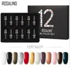 quality nailpolish Gel Polish Set For Manicure Gel Nail Polish 12PCS/LOT UV Colors Semi Permanent Hybrid Nail Art Gel Varnish Set & Kits