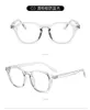 Solglasögon Vintage Men Kvinnor Plast Anti Blue Light Blockering Prescription Gaming Glass Reading Glasses