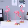 Nórdico Flamingo Resina Moda Artesanato Início Criativo El Living Sala Mobiliário Decorativo Decorativo 210414