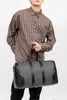 高品質グラデーションカラーファッショントラベルバッグビッグフラワー男性女性ダッフルレザー荷物ハンドバッグ大容量スポーツレタープリント財布