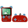 Tragbare Spielspieler Handheld Mini Retro Videokonsole Netter eingebauter 999-Player mit Controller-Kit Kid TFT Display Spielzeug