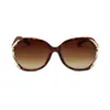 Mode Solglasögon för Kvinnor Sommar Stor Frame Luxury Sunnies Högkvalitetig UV-skydd Designer Glasögon