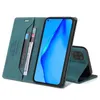 Huawei P40 P30 P20 Pro Lite E Y5P Y6P Y7P P SMART Z 2021電話カバーのための盗難防止贅沢レザー財布箱