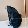 Designer Black Men's Backpacks Fashion 2023 Backpack Unisex Travel Bags Waterproof Cloth Material