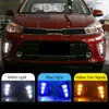 1 مجموعة DRL لـ KIA Pegas Soluto 2018 2019 2020 LED LED أثناء النهار LIGHT LIGHT LIMP LAMP LAMP