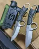 The Guardian Survival Straight Faca DC53 Pedra Wash Drop Point Lâmina Full Tang Micarta Lidar com facas fixas com Kydex