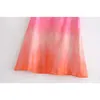 Abito estivo Donna Tie dye Mini abito elegante Casual Fashion Chic Lady Slip Abiti Donna 210709