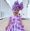 25 Renkler Bebek Kız Saç Bandı Avrupa Tarzı Büyük Geniş Ilmek Hairbands Rahat Esneklik Prenses Kıllar Bant