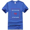 T-shirts pour hommes CaliDesign White Street Wear Hip Hop T-shirt Bleu Bandana Vêtements Crip