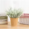 Faux Floral Artificial Flowers Plastic Lavender Bundle Fake Plants Wedding Indoor Outdoor Home Kitchen Office Decor XBJK2107