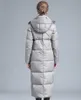 Vestuário de inverno feminino soprador zíper para baixo casaco grande tamanho 4xl preto cinzento azul marinho grosso quente grande casaco longo 211011