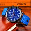 Soki Men Watches 2018 роскошный бренд кожаный кварцевый часы мода спортивный мужской наручные часы Reloj Hombre часы мужской Relogio Masculino G1022