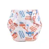 Cartoon Fresh Baby Washable Adjustable Cloth Diaper Waterproof Breathable Eco-friendly 210528