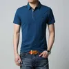 Męskie koszulki mody 5xl letnia koszula geometryczny projekt Urn-down kołnierz z krótkim rękawem bawełniany -shirt mężczyzn EE 210707