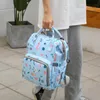 Bolsas de pañales para bebé a la moda, bolsa de pañales de gran capacidad, mochila impermeable para mamás, mochila de viaje de maternidad, bolso de lactancia para mamá