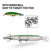 10 컬러 혼합 11cm 1377g Minnow Hard Baits Lures Fishing Hooks 4 Treble Hook Fishhooks Pesca Tackle FS752255140