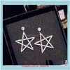 Dangle & Chandelier Jewelry Exquisite Luxury Zircon Star High Quality Fashion Sexy High-End Earrings Trend Wild Ladies Jewelry Holiday Gifts