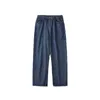 Mężczyźni Dżinsy Moda Męskie Streetwear Hip Hop Oversized Proste Spodnie Cargo Męskie Koreańskie Spodnie Dżinsowe Kombinezony 210527