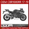 ホンダCBR1000 CBR 1000 RR CC光沢のある灰色2017-2019 Bodywork 75no.123 CBR 1000RR 1000CC 2017 2018 2019 CBR1000CC CBR1000RR 17 17 18 19 19射出OEM本体