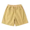 21ss Moda Verão EUA Sarja Cordão Shorts Mulheres Homens High Street Middle Jogging Calças Troncos