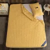 Matelas matelassé épaissir drap de lit coton ménage cache-poussière anti-dérapant couvre-lit literie couvre-lit (pas de taie d'oreiller) F0092 210420