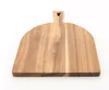 Acacia Wood Blocks Cutting Boards with Handle Eco Natural Breads Board Pizza Plates Fruits Plate Chopping