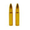 Aluminum Mini Bullet shaped Smoke Metal Pipes Portable Creative Smoking Pipe Herb cigarette holder Tobacco mill gold