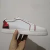 Con box loubutins cristiani-bottomi rosso uomo donna designer abito vestito scarpe da ginnastica di lusso sneakers picche mime