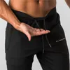 Mens Estilo Alfalete Jogger Sweatpants Man Gyms Ginásios Fitness Calças de Algodão Masculino Moda Moda Skinny Track Calças Masculinas