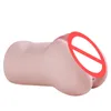 Masturbatori maschili Cup Vagina artificiale Soft Gola profonda Realistico Softs anali Giocattoli sessuali in silicone per uomini Sextoys Xiaoqiao