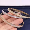 Золотая любовь браслет узкие отвертки браслеты Gypsophila Double Riam Braslet Bracelet Jewelry с изысканной упаковкой подарочной коробки281c