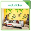 Green Leaf branch Lovely Birds Nest Wall Stickers decals for home decor livingroom bedroom boys girls room decor stickers murals 210420