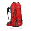 Backpackpakketten Gratis Knight 60L Camping Wandelen Backpacks Outdoor Tourist Backpacks Sporttas Nylon voor klimrassen met RainCover P230510