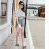 Summer bowtie outside wear flat slippers foreign trade fashion all-match high quality women's shoes size 35-43