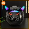 G9 Мини Bluetooth-динамик светодиодные флэш-прикроватные будильники Subwoofer Music TF Player с микрофоном