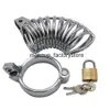 Massage 2020 New Metal Cock Cage Male Chasity Device Penis Cage Male Chastity Cock Ring Stainless Steel BDSM Bondage Sex Toys For Man