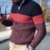 Mężczyźni sweter dzianiny 2021 Wiosna Ciepła V Neck Swetover Jumper Z Długim Rękawem Casual Luźne Męskie Jesień Zimą Dzianiny Topy Plus Sizep0805