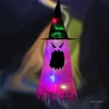 Halloween hattar häxa hatt lysande spöke kepsar miljö layout rekvisita part atmosfär dekoration spöken hängande ledd dekorativa hatzc443
