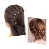 Pearl Crystal Bridal Hairstyle Headpieces Headdress Flower Wedding Accessories 20pcs U Shape Headpiece Bride Hairpins