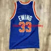 STITCHEDPATRICK EWING VINTAGE 90S Champion Basketball Jersey Hafdery Niestandardowy numer nazwy xs-5xl 6xl