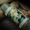 Большая емкость Thermos Cup Hiking Camping Travel Sports Портативная нержавеющая сталь 1L герметичный вакуум S 210423