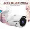 H.265 보안 IP 카메라 오디오 야외 방수 IP66 CCTV P2P 비디오 감시 홈 Onvif 옵션 5MP